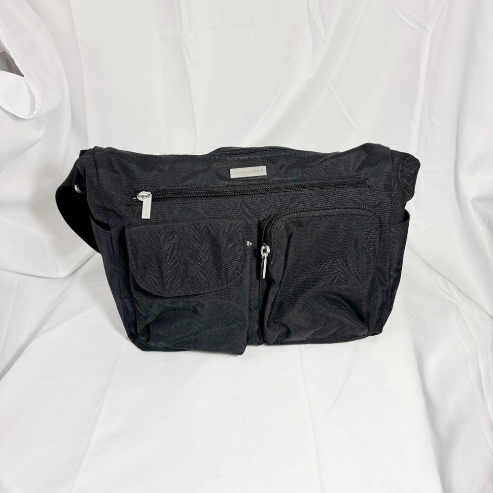 Baggallini Black Messenger Bag